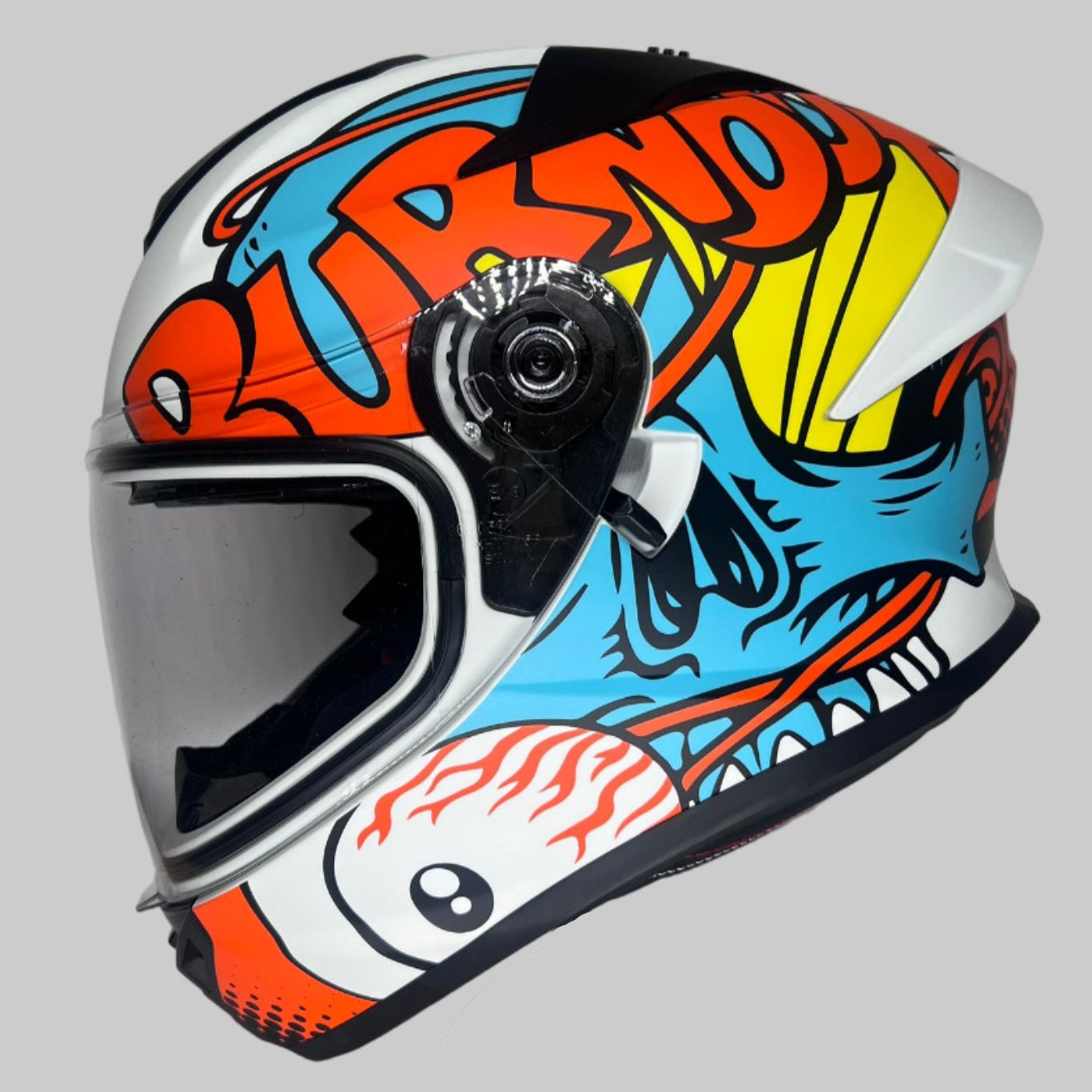 Matte Orange Burnout Design