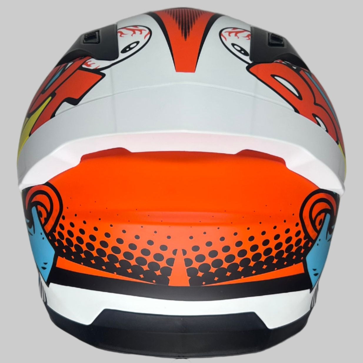 Matte Orange Burnout Design